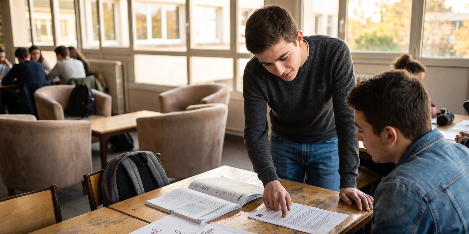 S'entraîner avec les annales de français, HLP et SES
